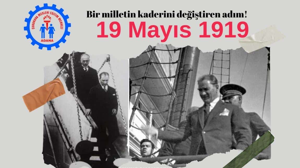 19 Mayıs Atatürk'ü Anma, Gençlik ve Spor Bayramı'nın 104.yılı okulumuzda coşkuyla kutlandı